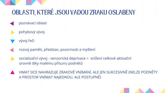 AAS u osob se specifickými potřebami: zrakové postižení