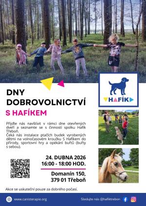 Dny dobrovolnictví 2026 Hafík